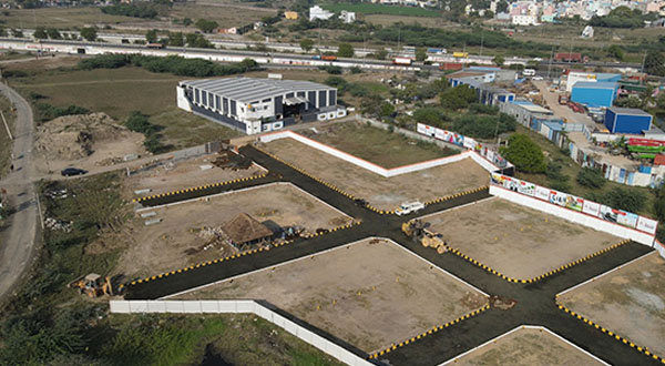 Saai Sampath Nagar Ariel View